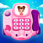 Baby Princess Car phone Toy Zeichen
