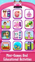 Baby Princess Car phone Toy ảnh chụp màn hình 1