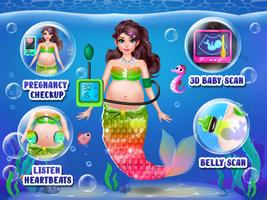 Baby Mermaid Games for Girls اسکرین شاٹ 2