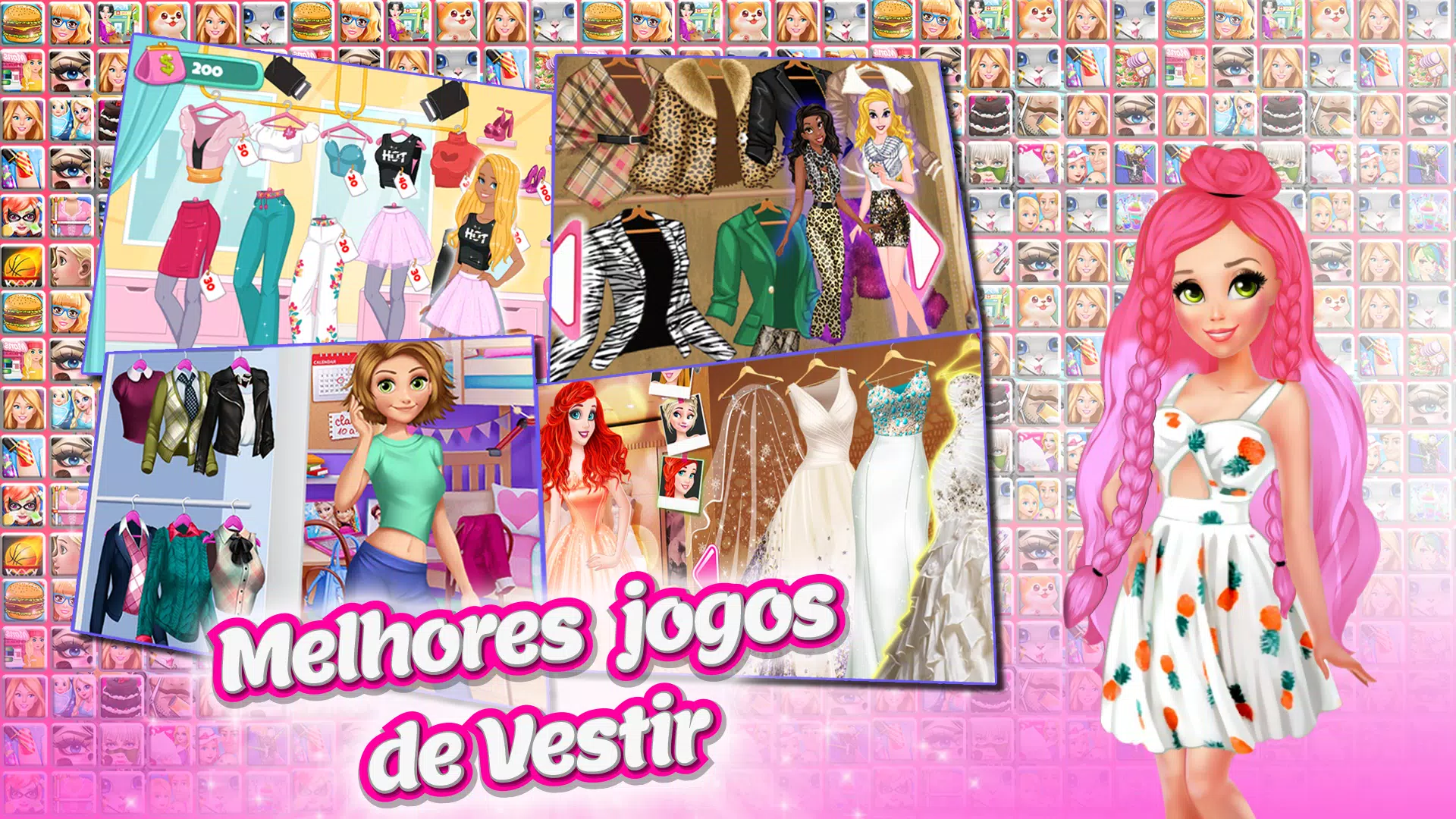 Download do APK de Jogos de meninas:Barbie vestir para Android