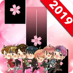 BTS Pink Piano Tiles APK download