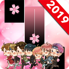 BTS Pink Piano Tiles Zeichen