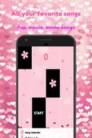 Rihanna Umbrella Piano Tiles Pink 2019 Plakat