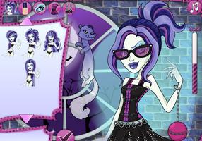 Monster Dolls Fangtastic Fashion Dress Up Poster