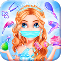 Little Ice Queen Princess Beauty Triplet Salon