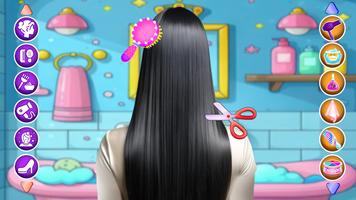 ليتل برينسيس بيلا جيرل صالون ل الملصق