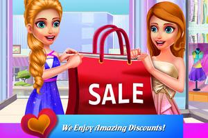 School Girl Shopping Adventure الملصق