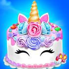 Unicorn Cake Maker-Bakery Game biểu tượng