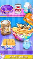 Unicorn Cake Maker-Bakery Game تصوير الشاشة 1