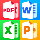 เอกสาร: PDF, DOCS, WORD ไอคอน