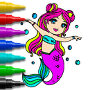 เกมระบายสีสำหรับเด็กผู้หญิง APK