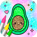 ระบายสีน่ารัก: เกมออฟไลน์ APK