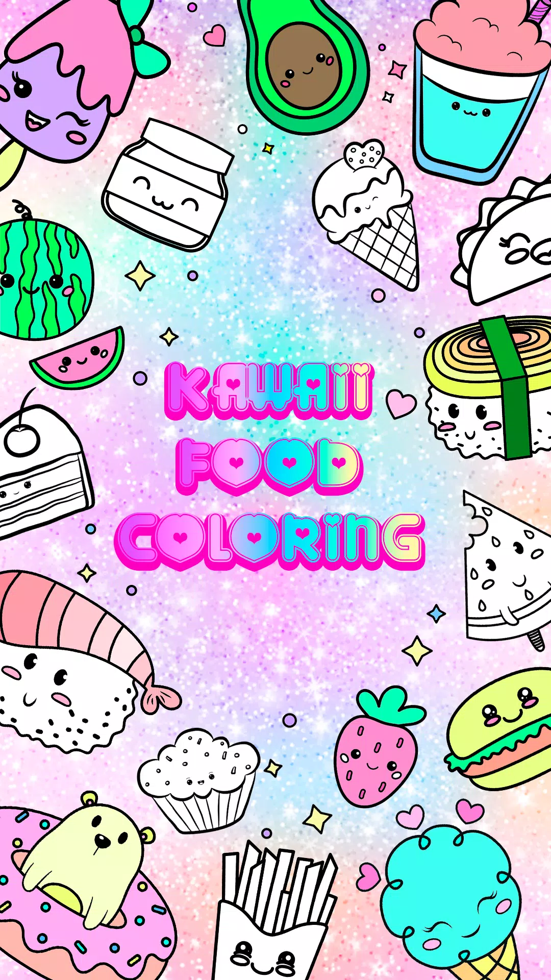 Kawaii para Colorir Glitter – Apps no Google Play