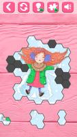 Hexa-Puzzlespiel für Mädchen Screenshot 2