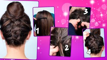 Easy Hairstyles Step by Step screenshot 1