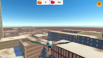 Simulateur d'oiseau 3D offline capture d'écran 1