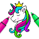 สมุดระบายสีพิกเซลตามตัวเลข APK