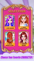 Girls hairstyle salon game screenshot 2