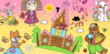 Russian tales Coloring book