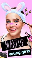 Caméra de maquillage beauté Affiche