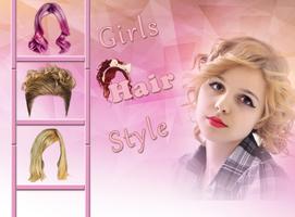 Girls Hair Changer Plus ảnh chụp màn hình 1