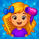Girls Hair Salon Kids Game 2-6 APK
