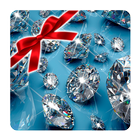 Diamonds Shiny Gems💎 Girly Lock Screen icon