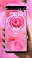 Flowers Pink Flavor 🌸 Girly Lock Screen Wallpaper syot layar 3