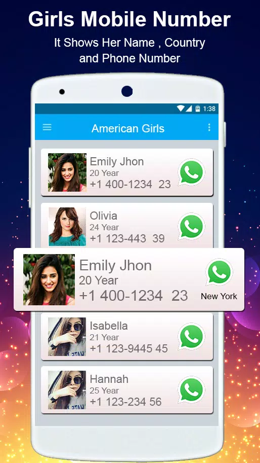 Girls Mobile Numbers:Search Girlfriend APK pour Android Télécharger