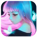 Cute Girly  Wallpapers & Backgrounds New For Girls APK