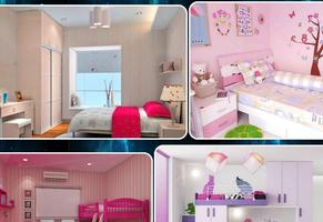 design of girls' rooms. ảnh chụp màn hình 2