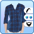 Girls T-shirt Photo Suit ikona