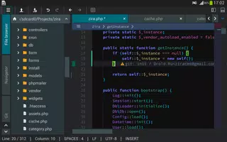 Zira PHP Editor 2 Ekran Görüntüsü 5