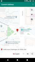 Current Address الملصق