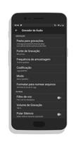 Gravador de Audio PRO imagem de tela 2
