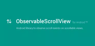 ObservableScrollView demo