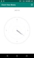 Clock View - Android Library syot layar 1