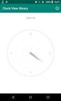 Clock View - Android Library ảnh chụp màn hình 1