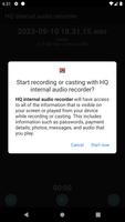 HQ internal audio recorder screenshot 2