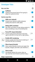 DevTiles: Developer Quick Sett poster