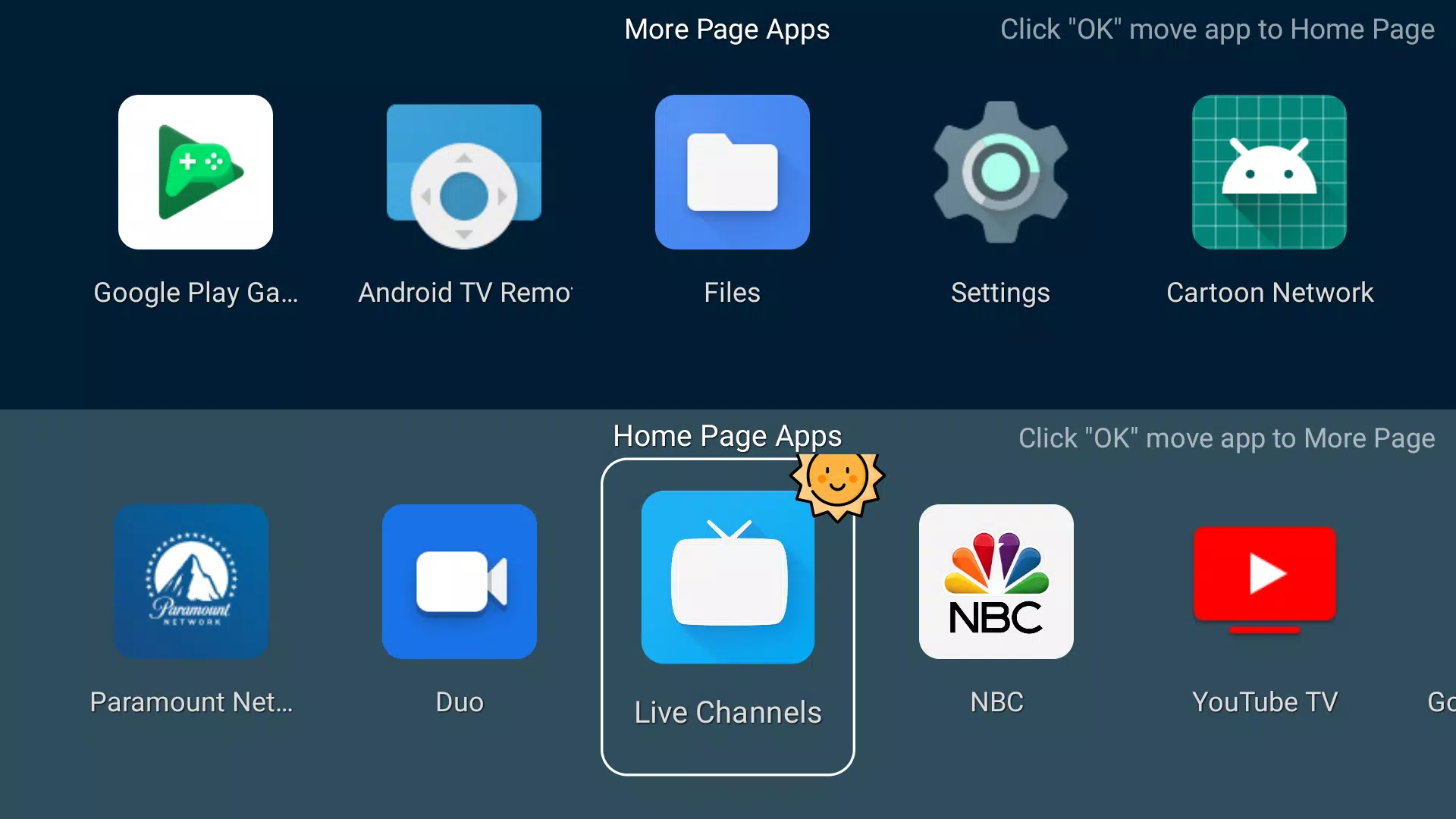 TV Launcher APK pour Android Télécharger