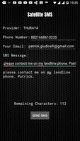 Satellite SMS Plakat