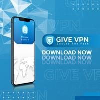 Give VPN الملصق
