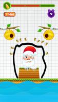 Save The Santa: Draw To Save Affiche