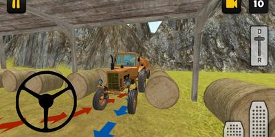 Tractor Simulator 3D: Water Tr Affiche