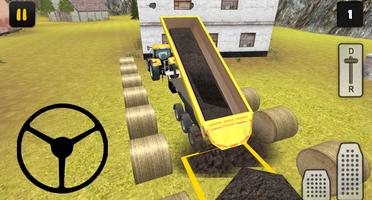 Tractor Simulator 3D: Soil Del Plakat