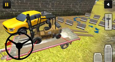 Construction 3D: Forklift Transport imagem de tela 1