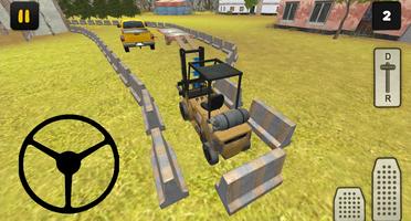 Construction 3D: Forklift Transport imagem de tela 2