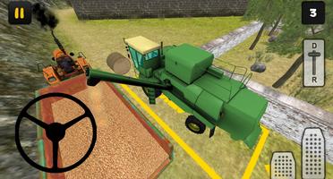 Harvester Driving 3D: Wheat Un Ekran Görüntüsü 1