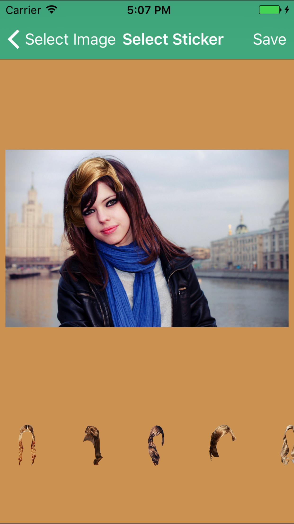 Fancy Woman & Girl Hair Style Sticker Photo Editor APK voor Android Download